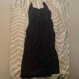 SOLD 5 FOR 20 BUNDLE FOR OFFER Black maternity midi dress